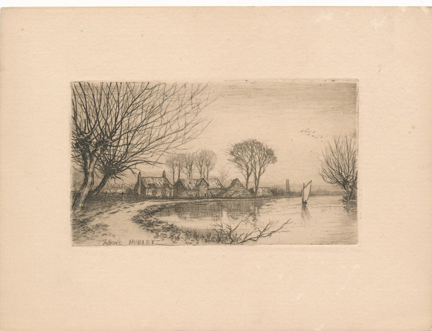 Wilfred Williams BALL 5 petites gravues estampes signées dans la planche