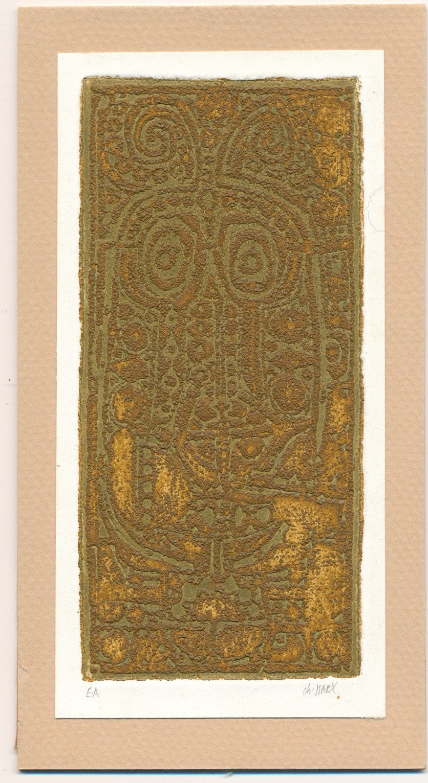 Ch. Marx gravure XXe siècle estampe signée surréalisme