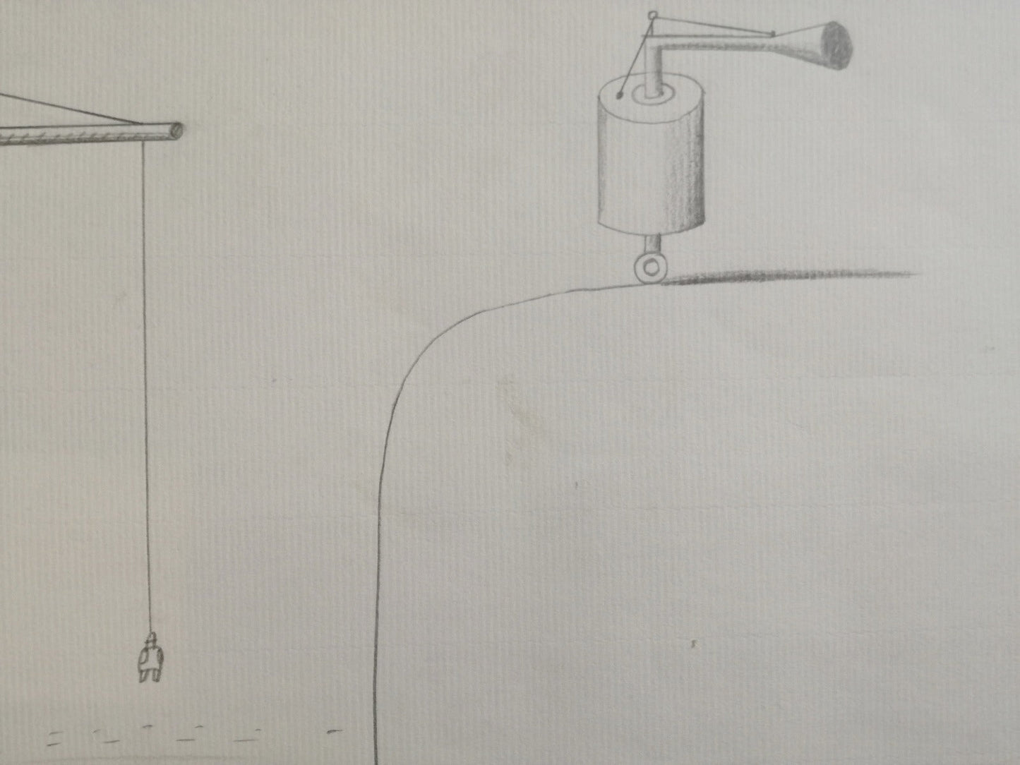 dessin original Maris Bishofs lituanie 1982 illustrateur surrealisme