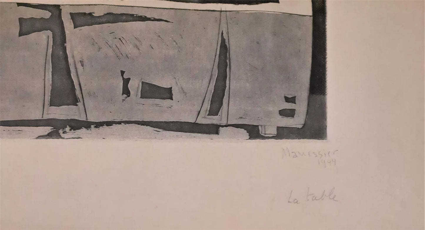 Alfred Manessier gravure