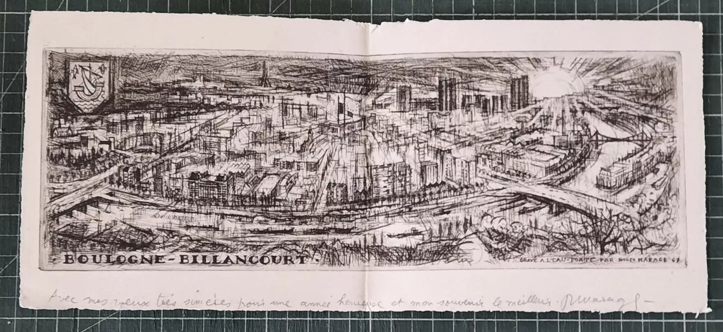 Roger Marage gravure