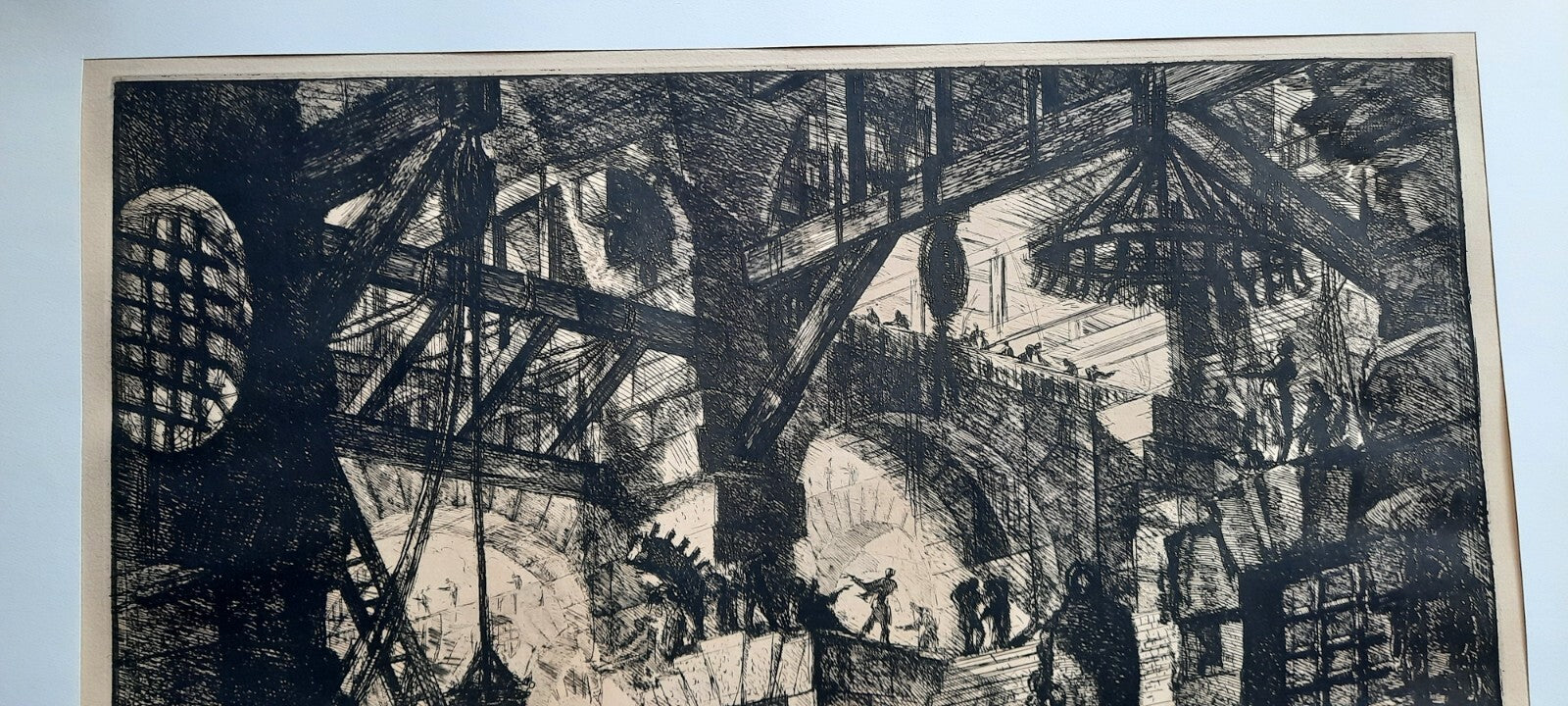 Piranèse Puits Prisons imaginaires gravure 1961 Bracons-Duplesssis Piranesi