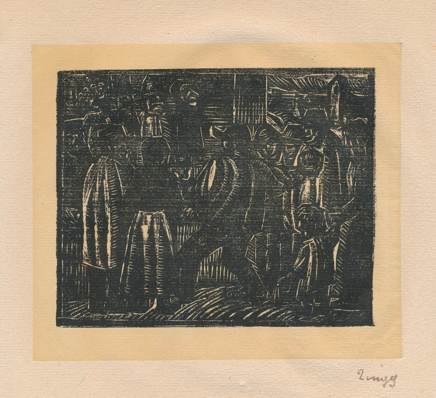 Jules Émile ZINGG graveur 12 gravures bois Léon-martin Louis‎ Tuvache tragédie