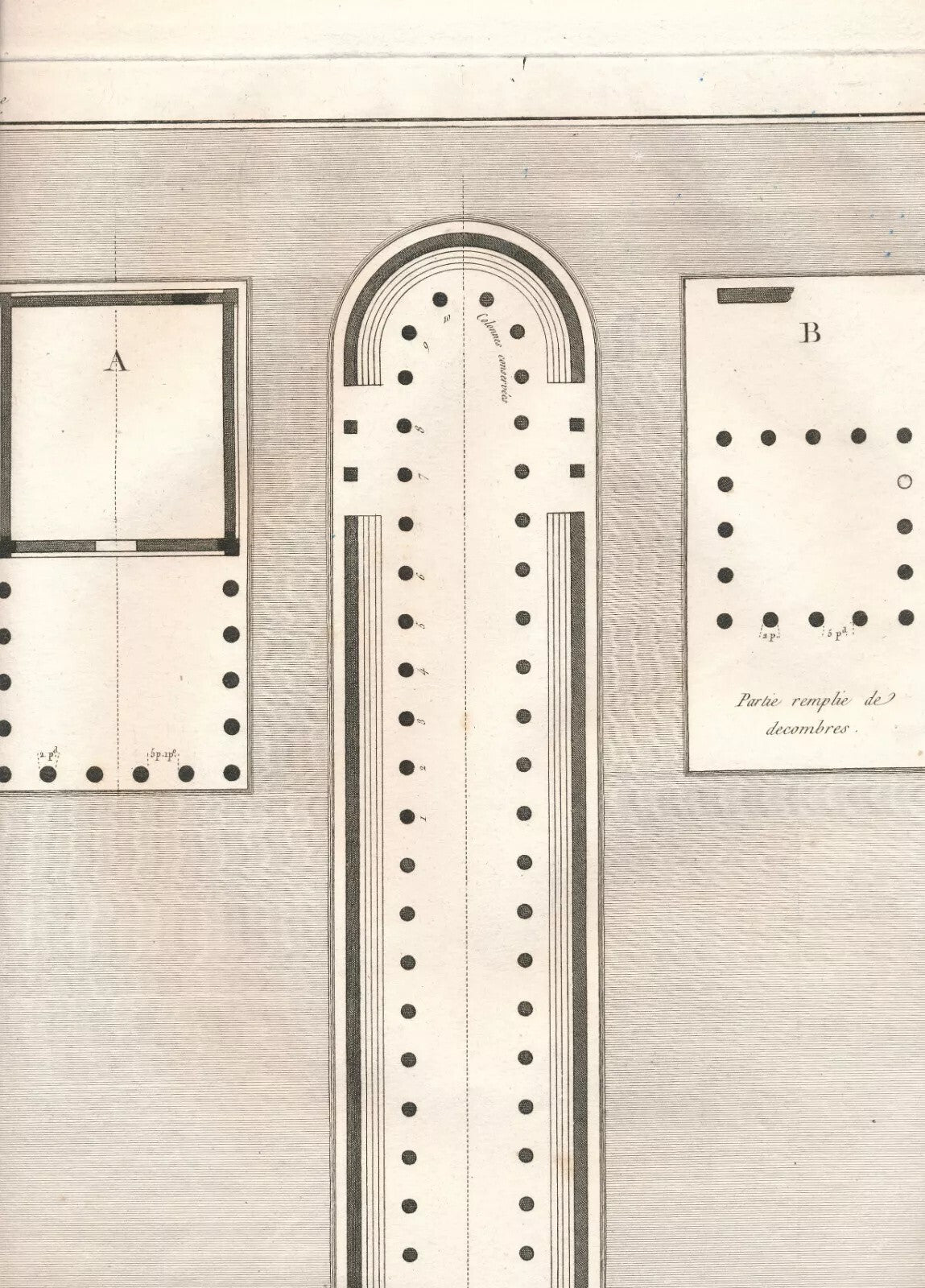 L-F CASSAS 12 grandes planches gravure Palmyre Syrie Neptune Arc Triomphe 1789