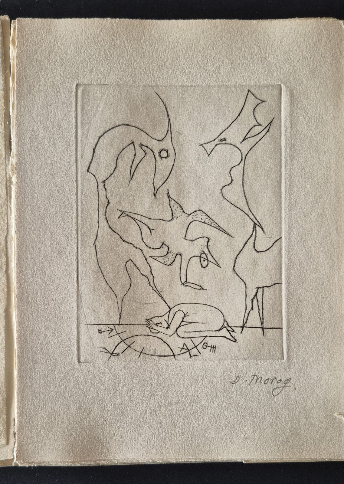 Pierre MORNAND Magie Le Soleil dans la tête surréalisme 8 gravures Avati Bardet