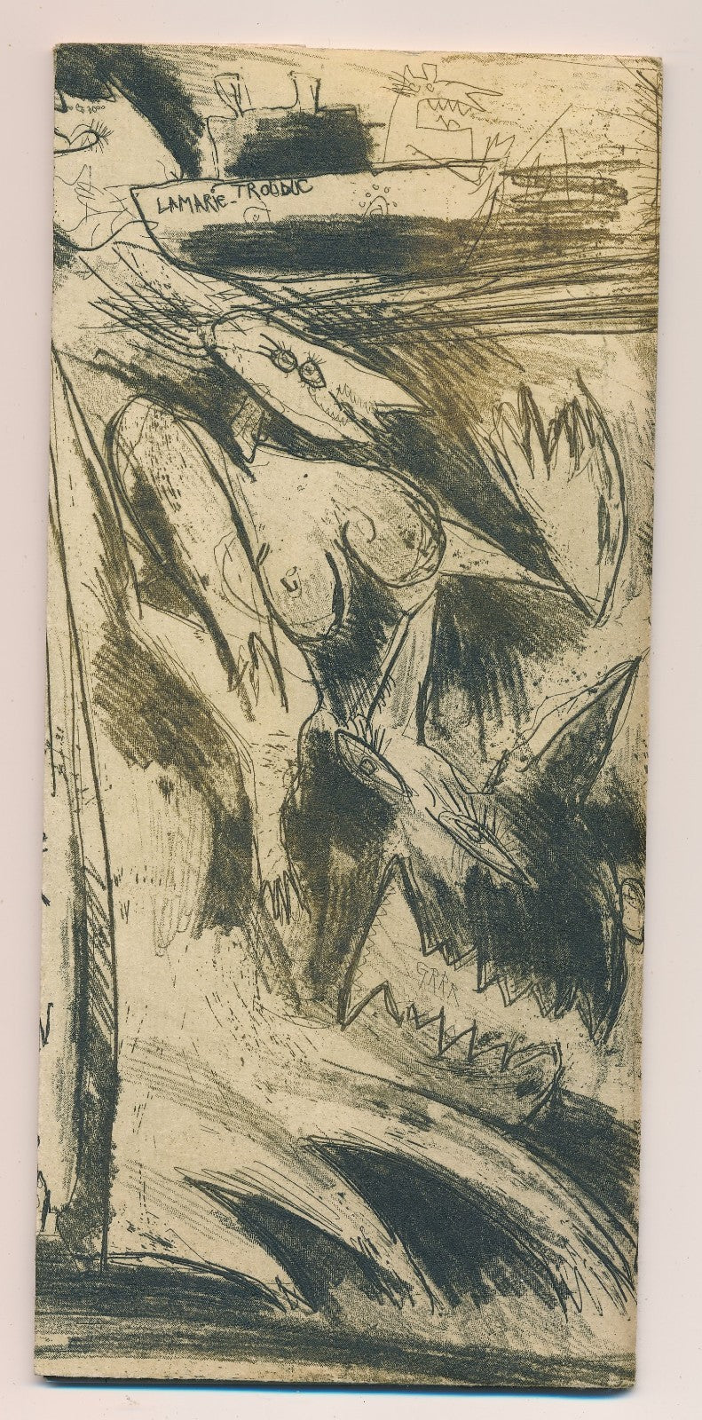 Albert Lemant (1953-) peintre graveur gravure orignale estampe catalogue 