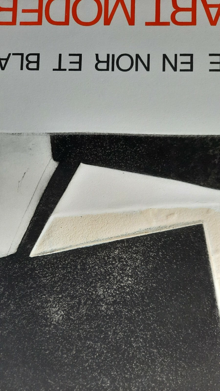 Jeune Gravure Contemporaine affiche avec gravure Dorny 1974 musée Art Moderne