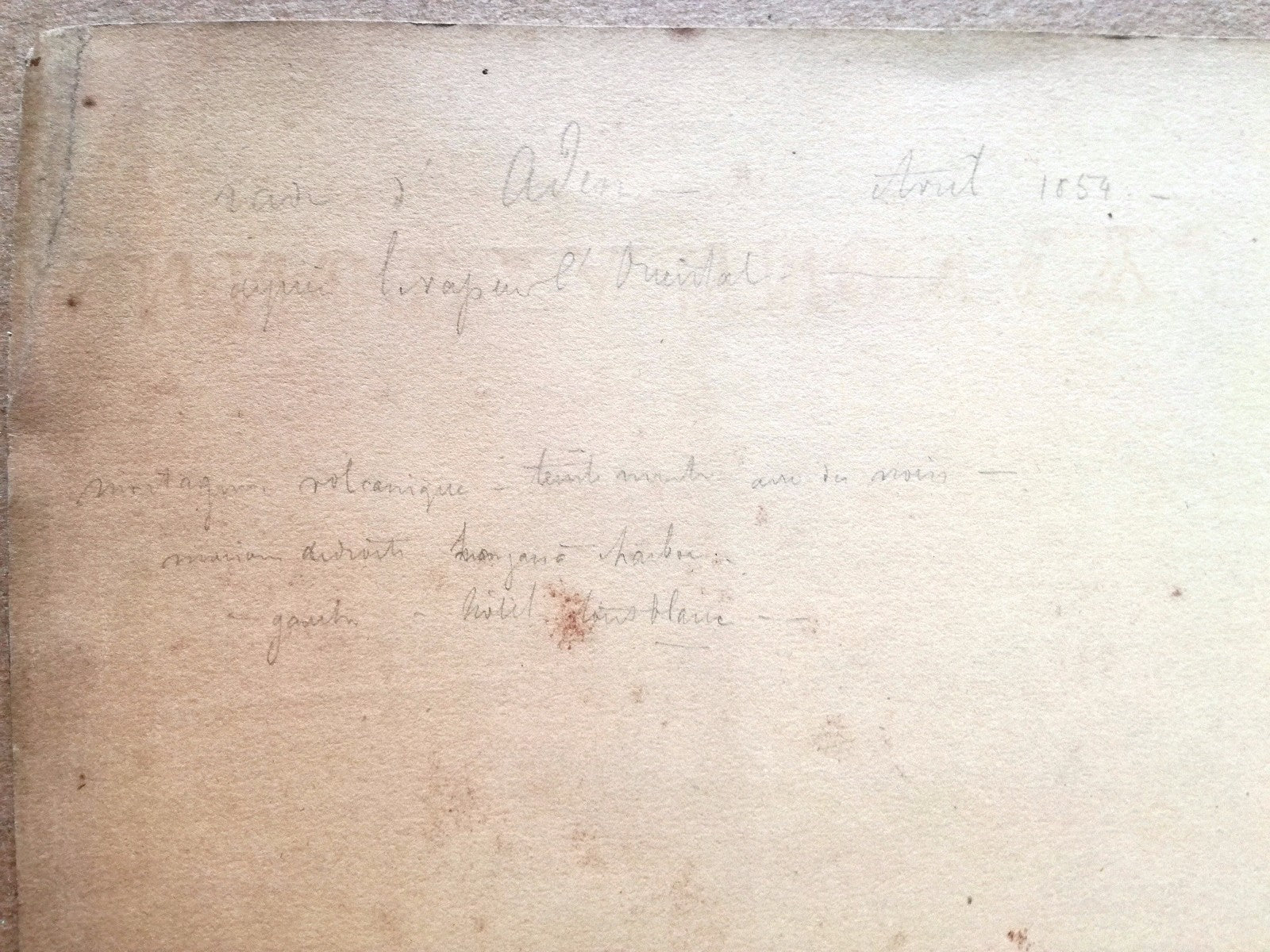 Aden Yemen port baie marine dessin anonyme 1854