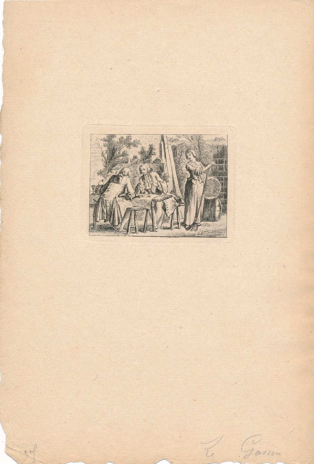 6 Gravures lot La Fontaine contes et nouvelles Charles-Nicolas Cochin