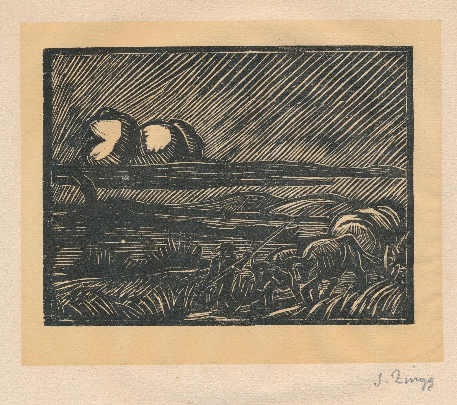 Jules Émile ZINGG graveur 12 gravures bois Léon-martin Louis‎ Tuvache tragédie