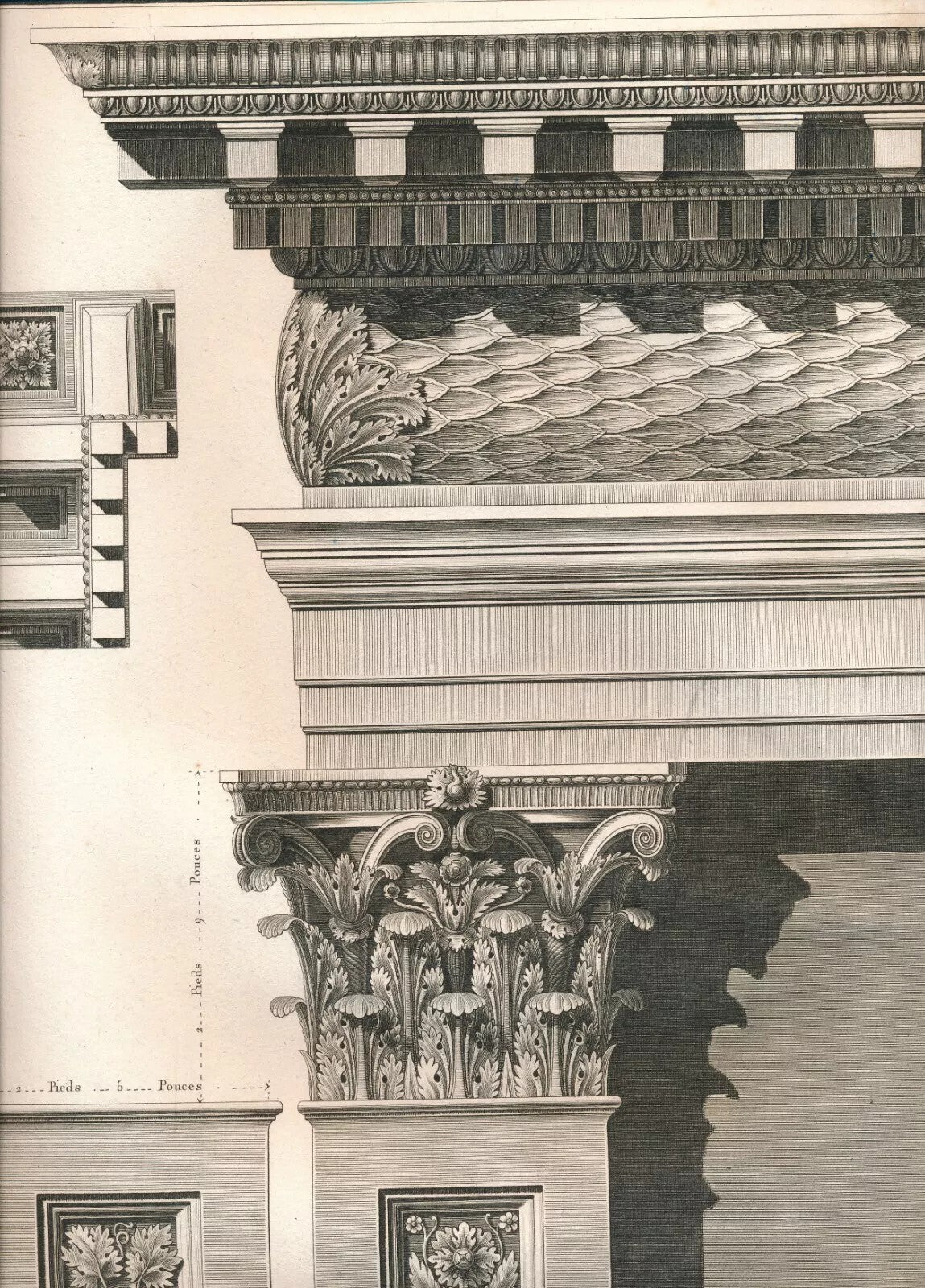 L-F CASSAS 12 grandes planches gravure Palmyre Syrie Neptune Arc Triomphe 1789