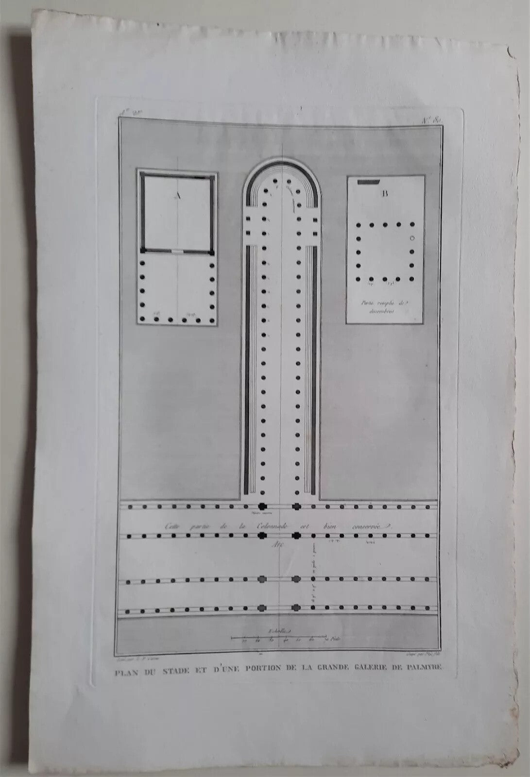L-F CASSAS 12 grandes planches gravure Palmyre Syrie Neptune Arc Triomphe 1789