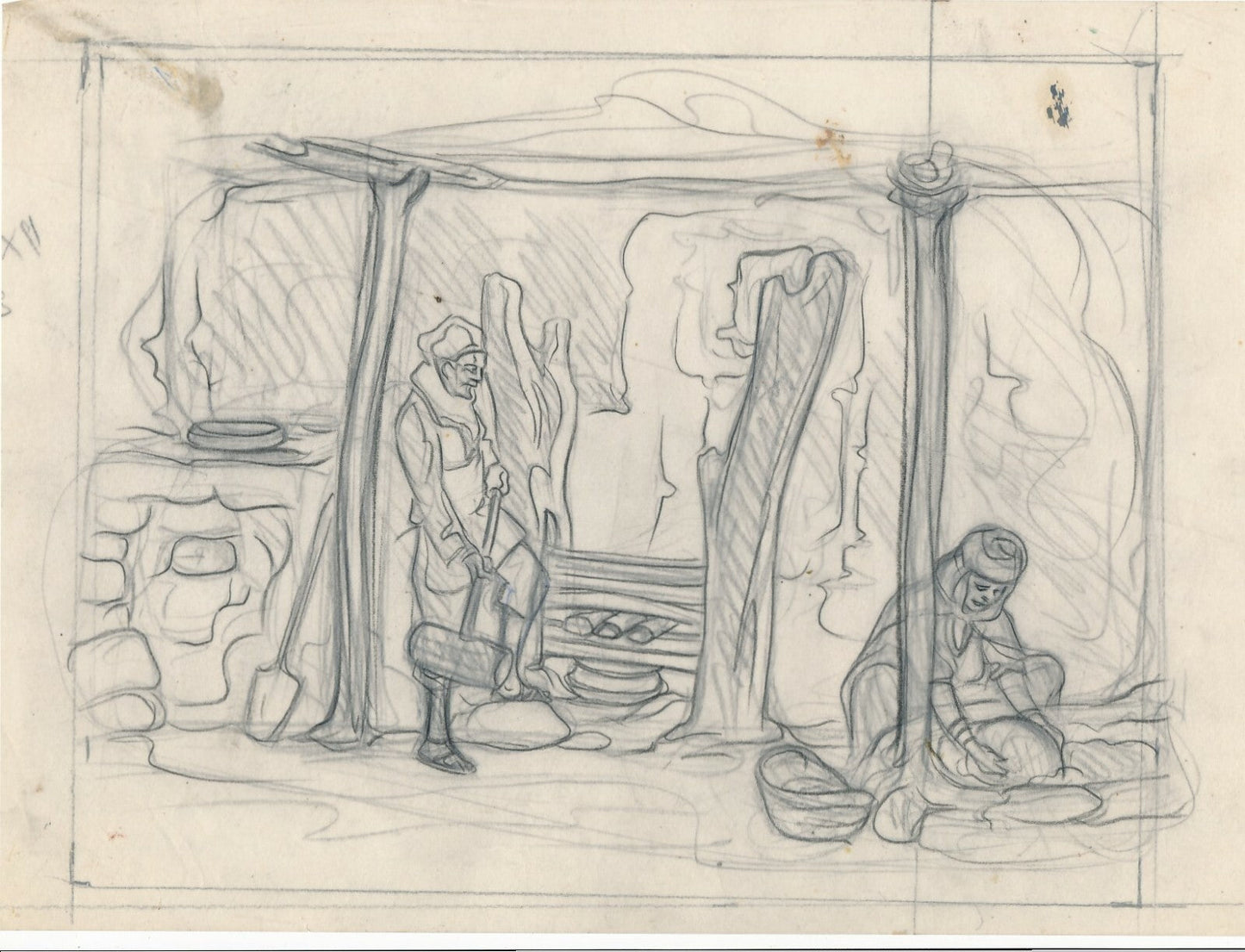 ALGÉRIE L'AURÈS BENJAMIN SARRAILLON Voyage à Rouffi photos négatifs dessins