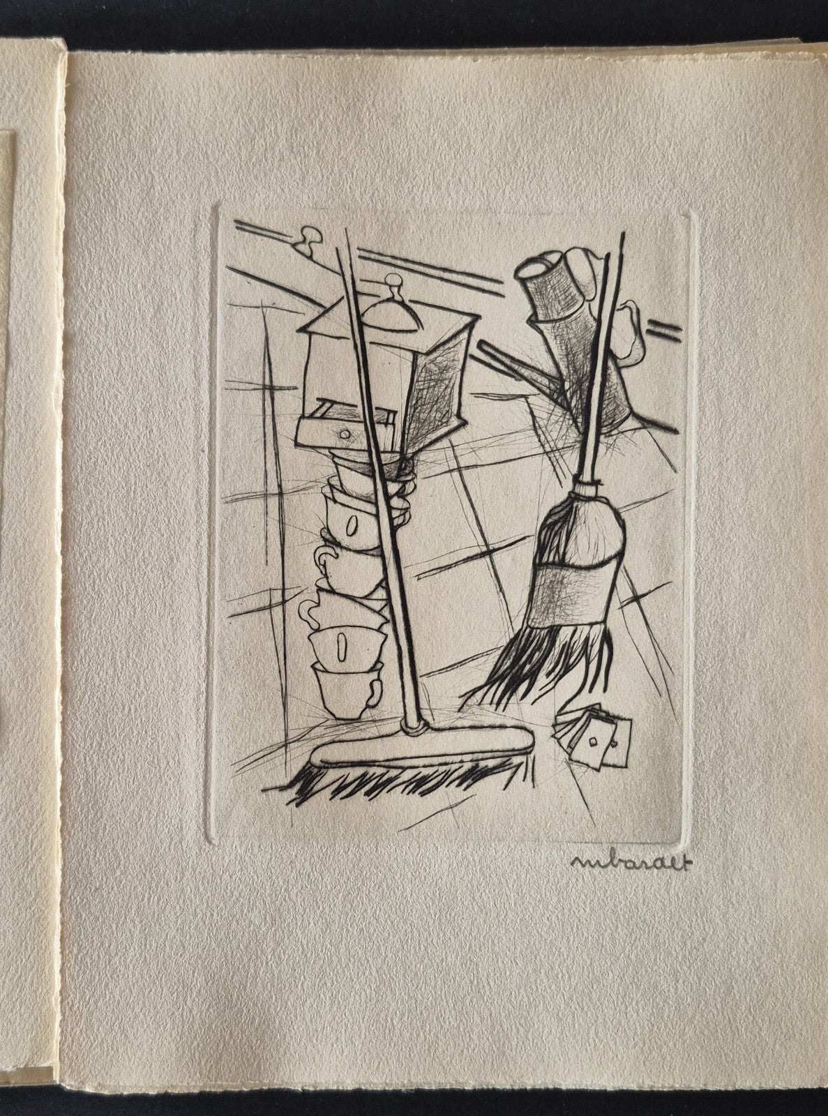 Pierre MORNAND Magie Le Soleil dans la tête surréalisme 8 gravures Avati Bardet