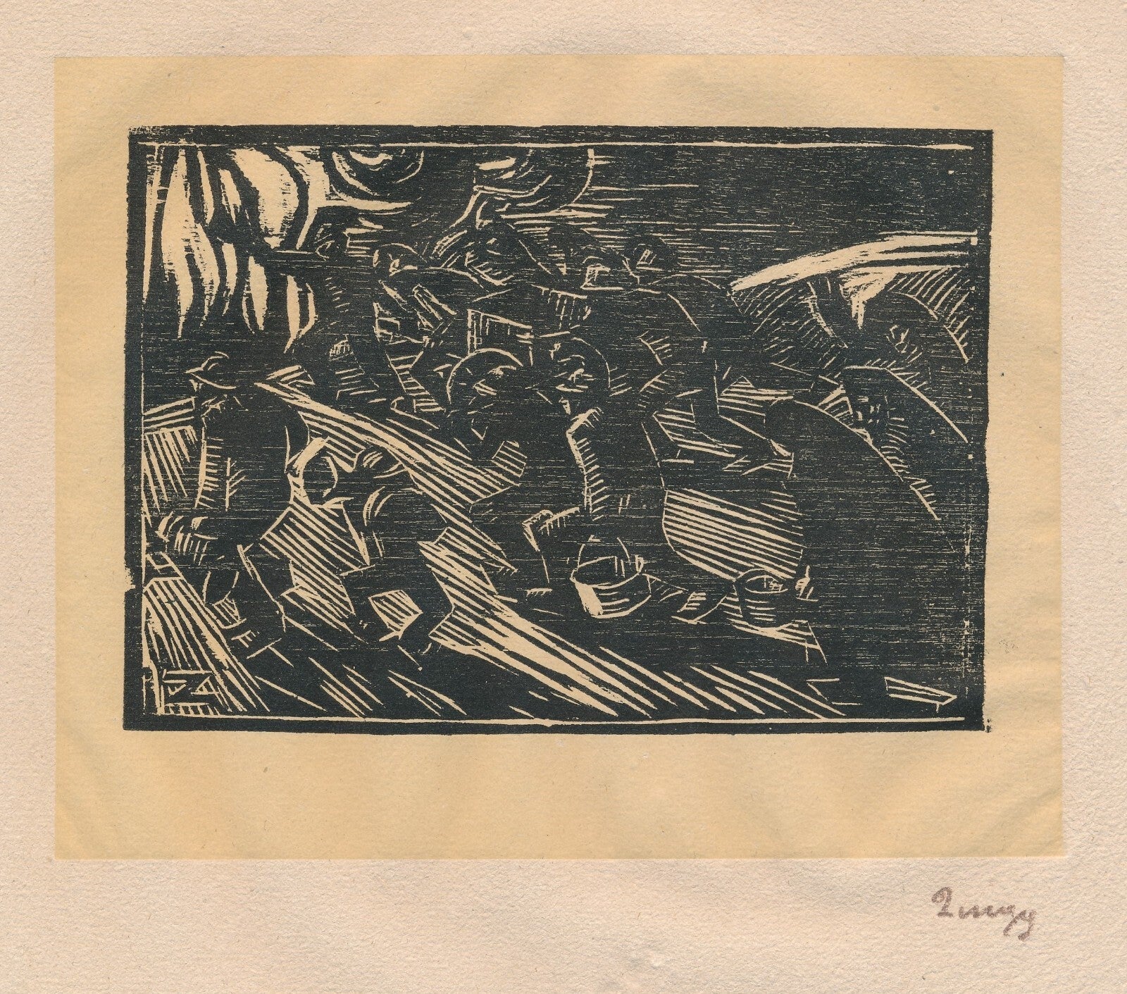 Jules Émile ZINGG graveur 12 gravures bois Léon-martin Louis‎ Tuvache tragédie