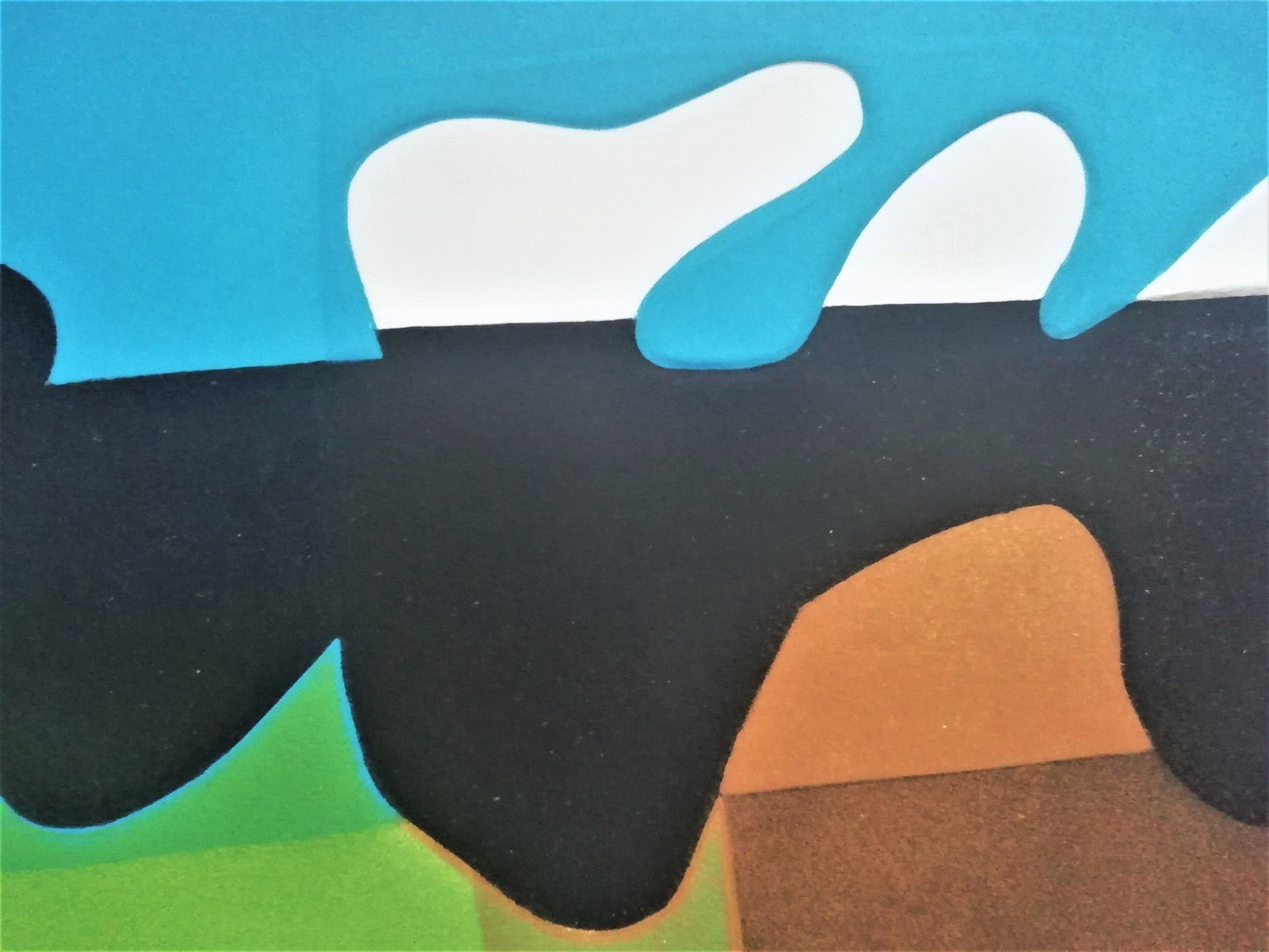 Bertrand DORNY gravure aquatinte signée numérotée originale couleur