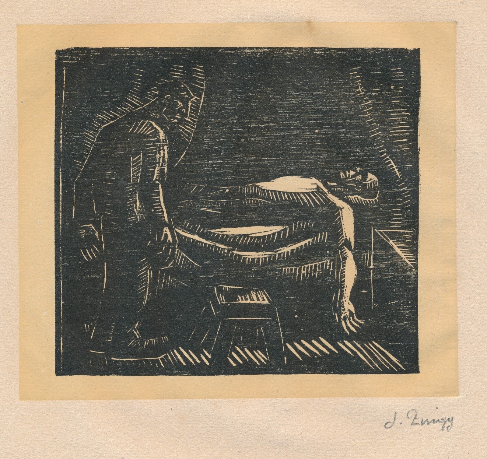 Jules Émile ZINGG graveur 12 gravures bois Léon-martin Louis‎ Tuvache tragédie