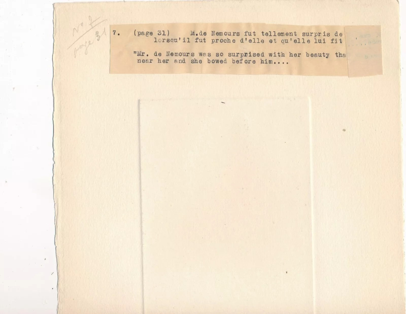 Hermine David 8 gravures non signées Princesse de Clèves version anglaise