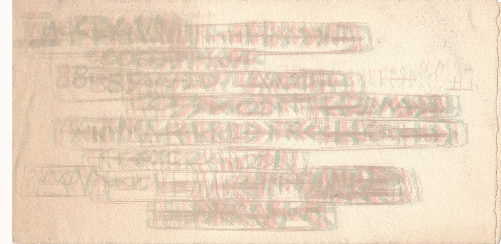 Théo KERG feuille 2 volets  voeux 2 lithographies Jack Renaud