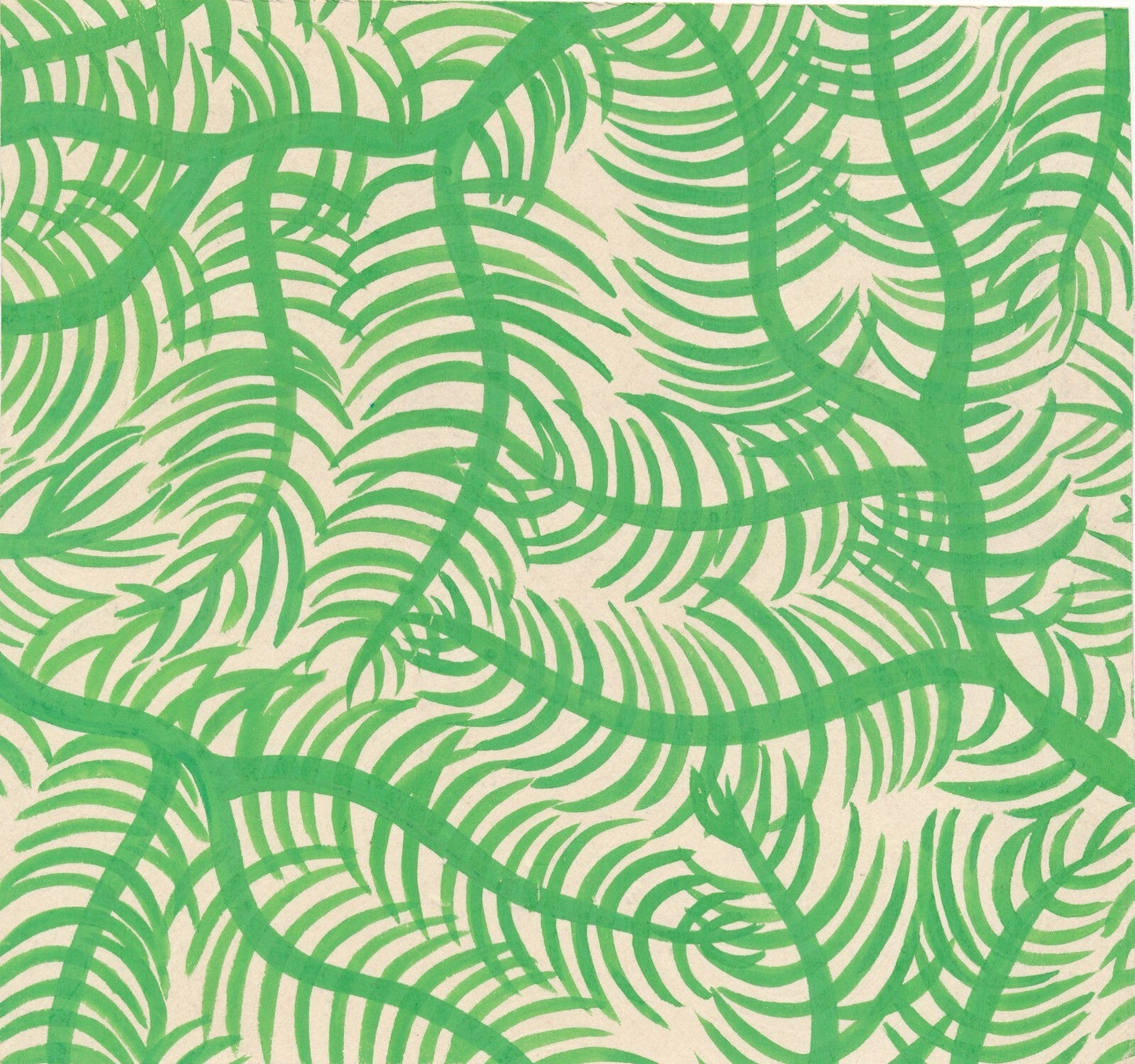 6 motifs décoratifs tissu art appliqué art déco tissus gouache v. 1940