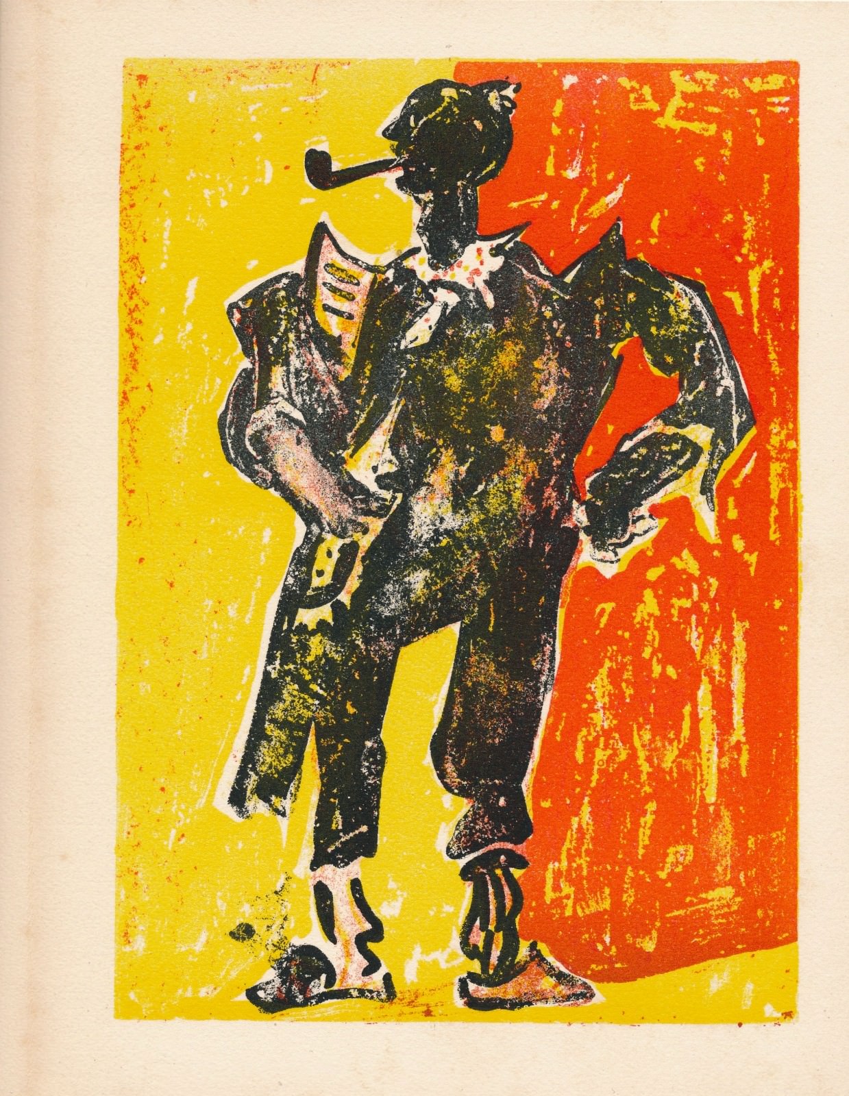 portfolio Coutaud Gishia Labisse Pignon 4 lithographies originales 1956 Théâtre