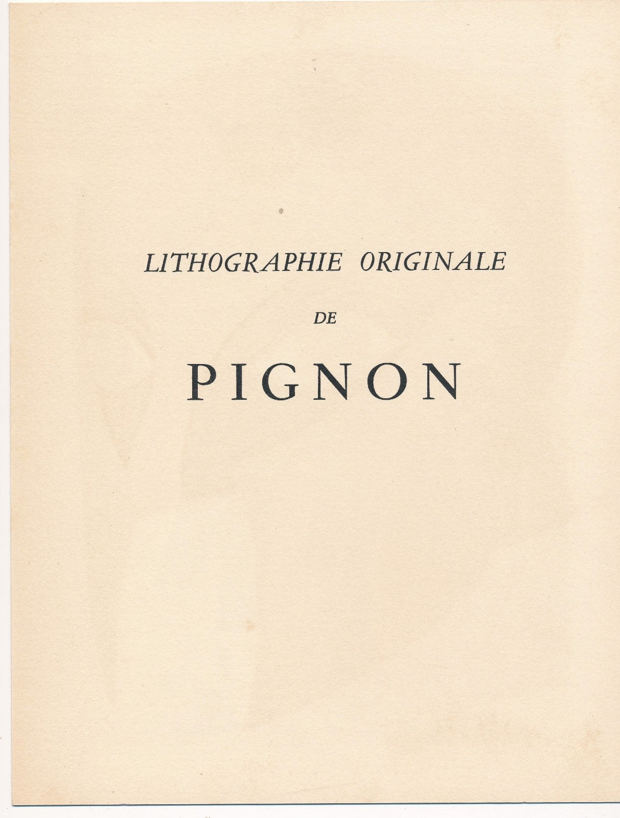 portfolio Coutaud Gishia Labisse Pignon 4 lithographies originales 1956 Théâtre