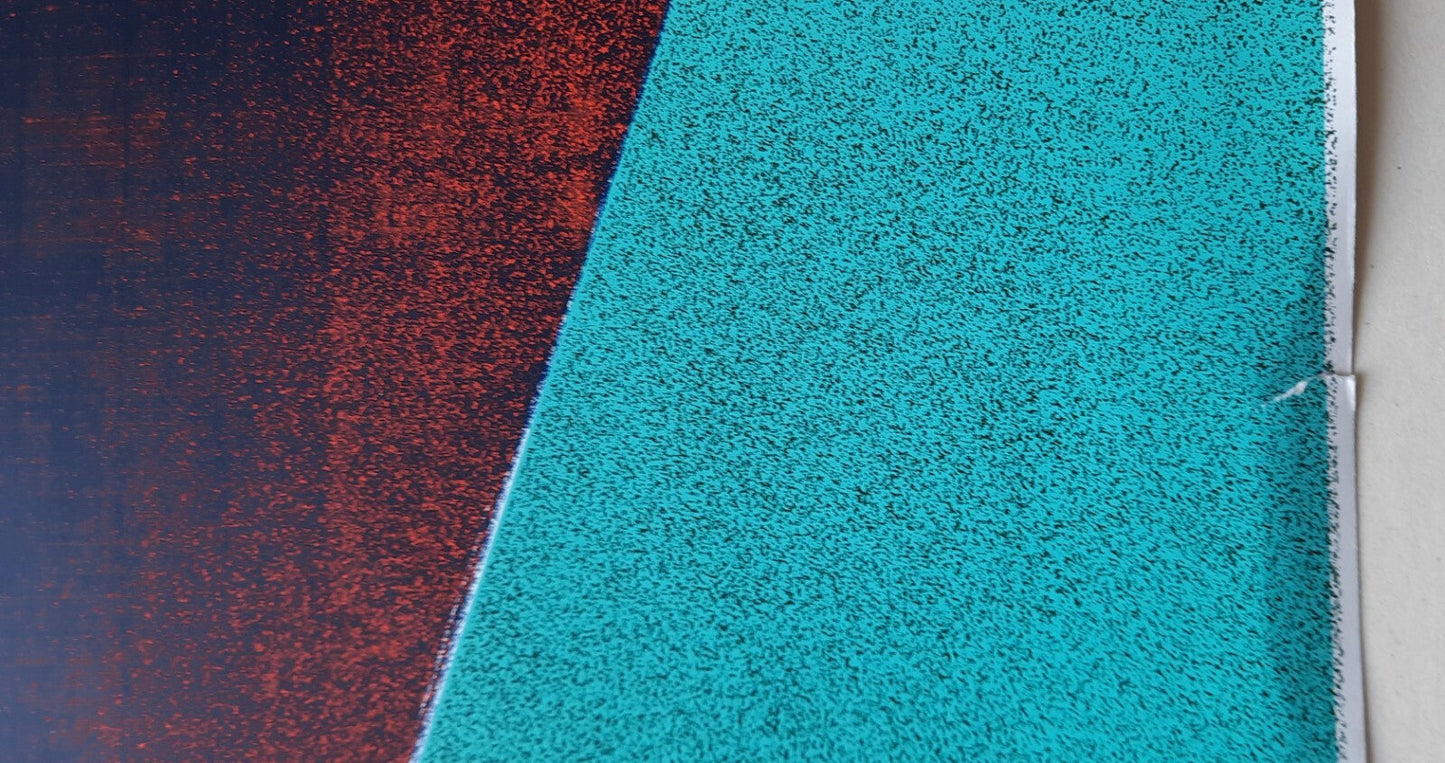 Gudmundur ERRO Sérigraphie signée et numérotée 81/100. Datée : 1971