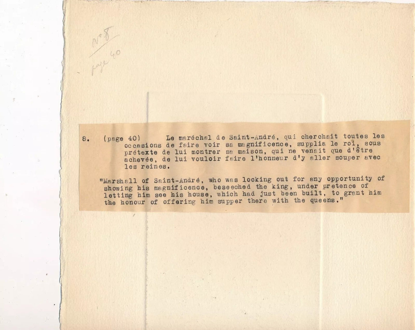 Hermine David 8 gravures non signées Princesse de Clèves version anglaise