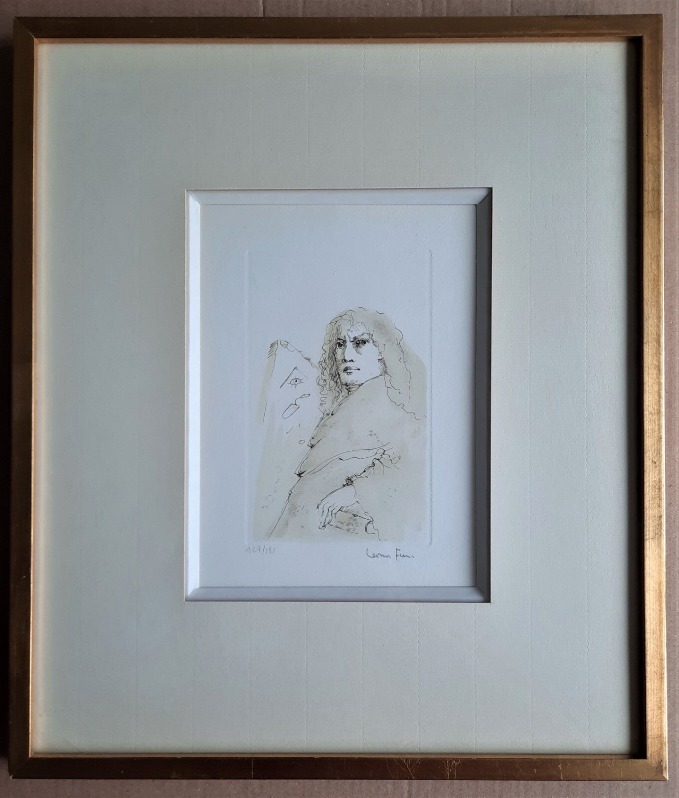 Leonor FINI 2 gravures orignales signées numérotées homme femme