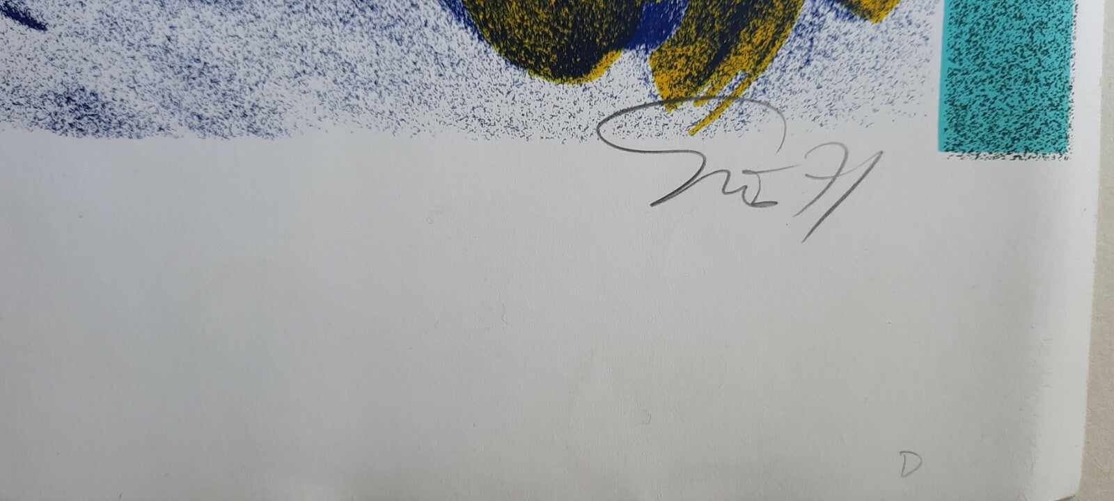 Gudmundur ERRO Sérigraphie signée et numérotée 81/100. Datée : 1971