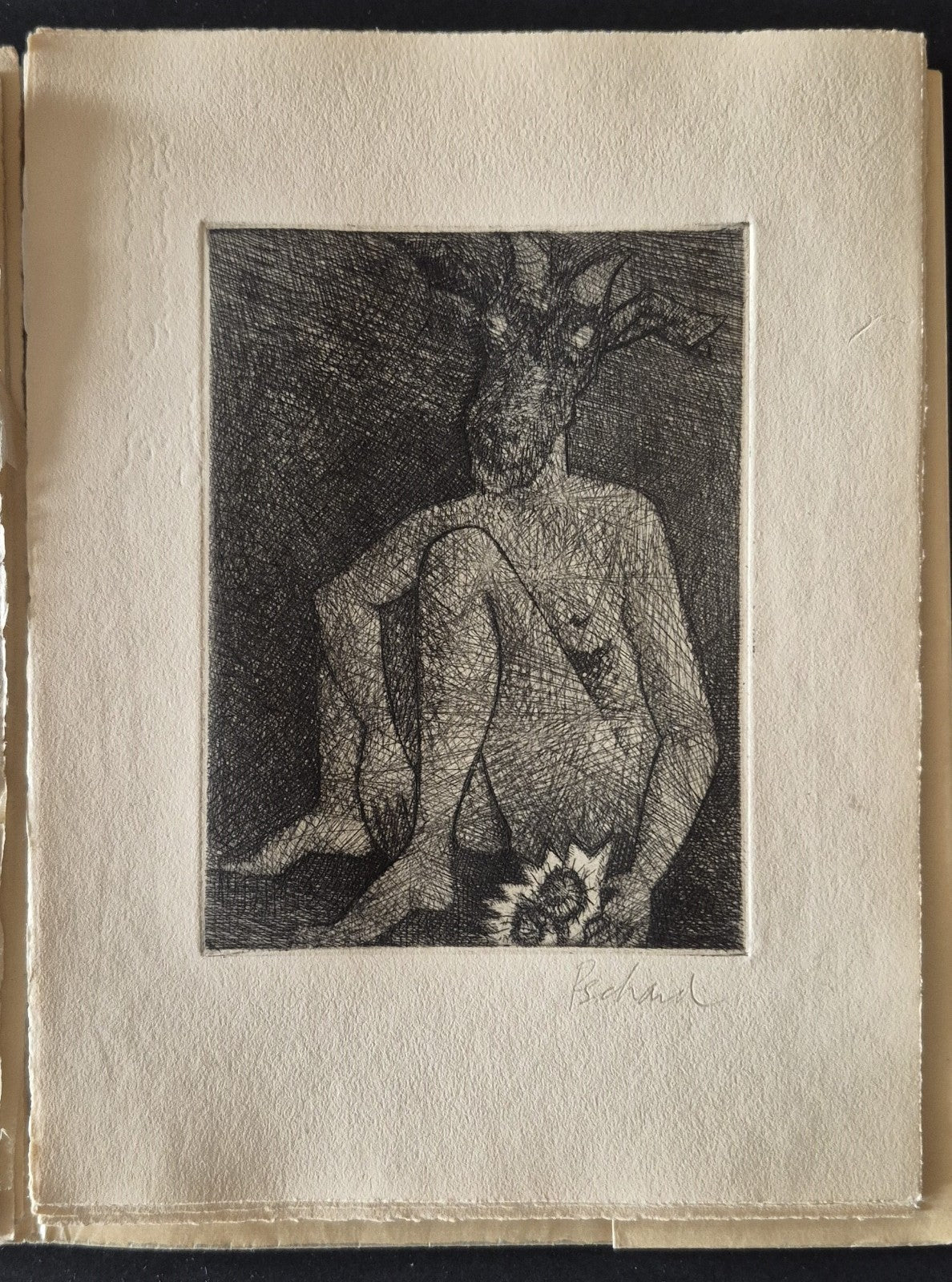 Pierre MORNAND Magie Le Soleil dans la tête surréalisme 8 gravures Avati Bardet