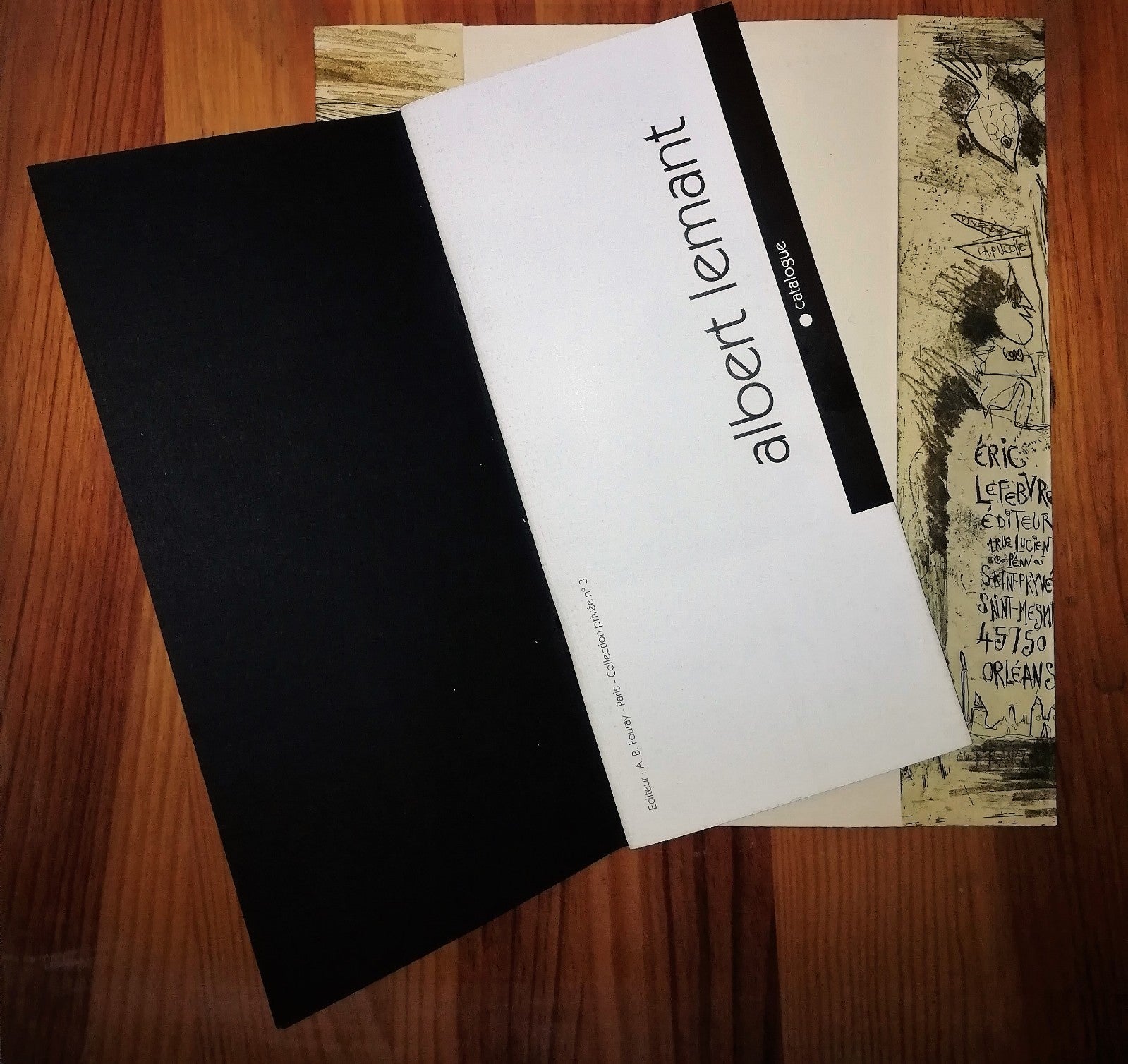 Albert Lemant (1953-) peintre graveur gravure orignale estampe catalogue 