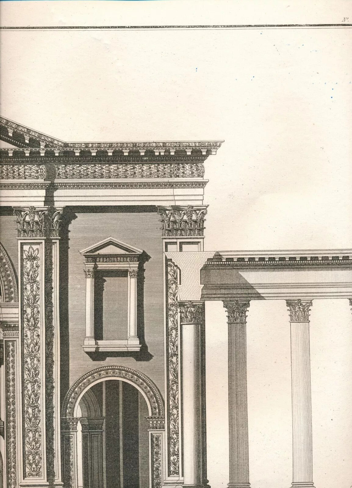 L-F CASSAS 12 grandes planches gravure Palmyre Syrie Neptune Arc Triomphe 1789