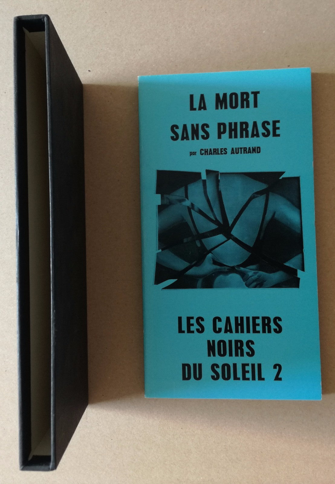 sérigraphie Jacques Monory Charles Autrand La Mort sans phrase 1968 Soleil noir