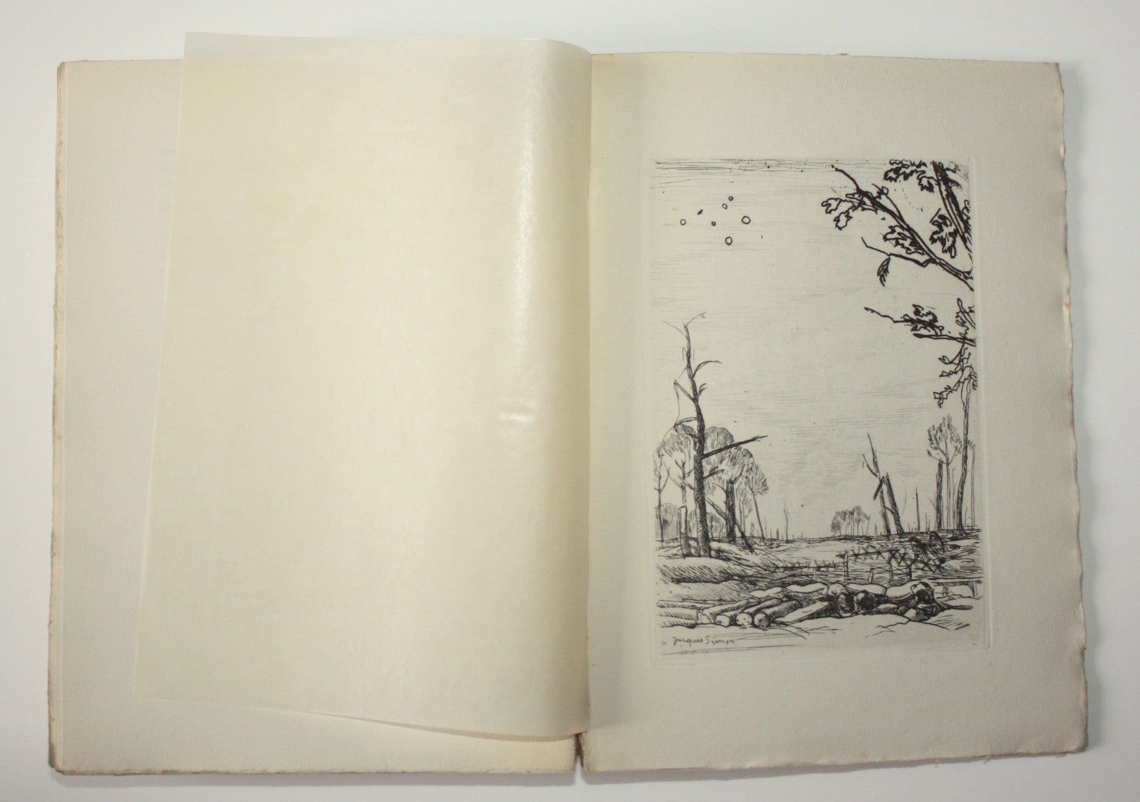 Jacques Simon 8 gravures Roland Dorgelès Le Cabaret ex numéroté signé Simon