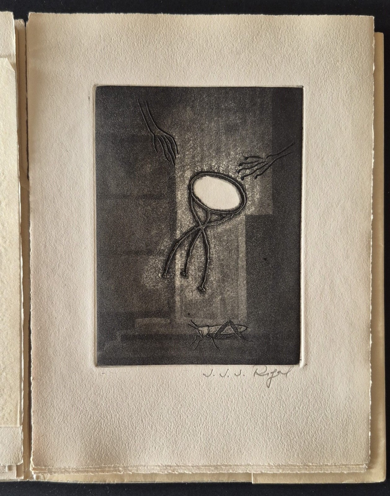 Pierre MORNAND Magie Le Soleil dans la tête surréalisme 8 gravures Avati Bardet