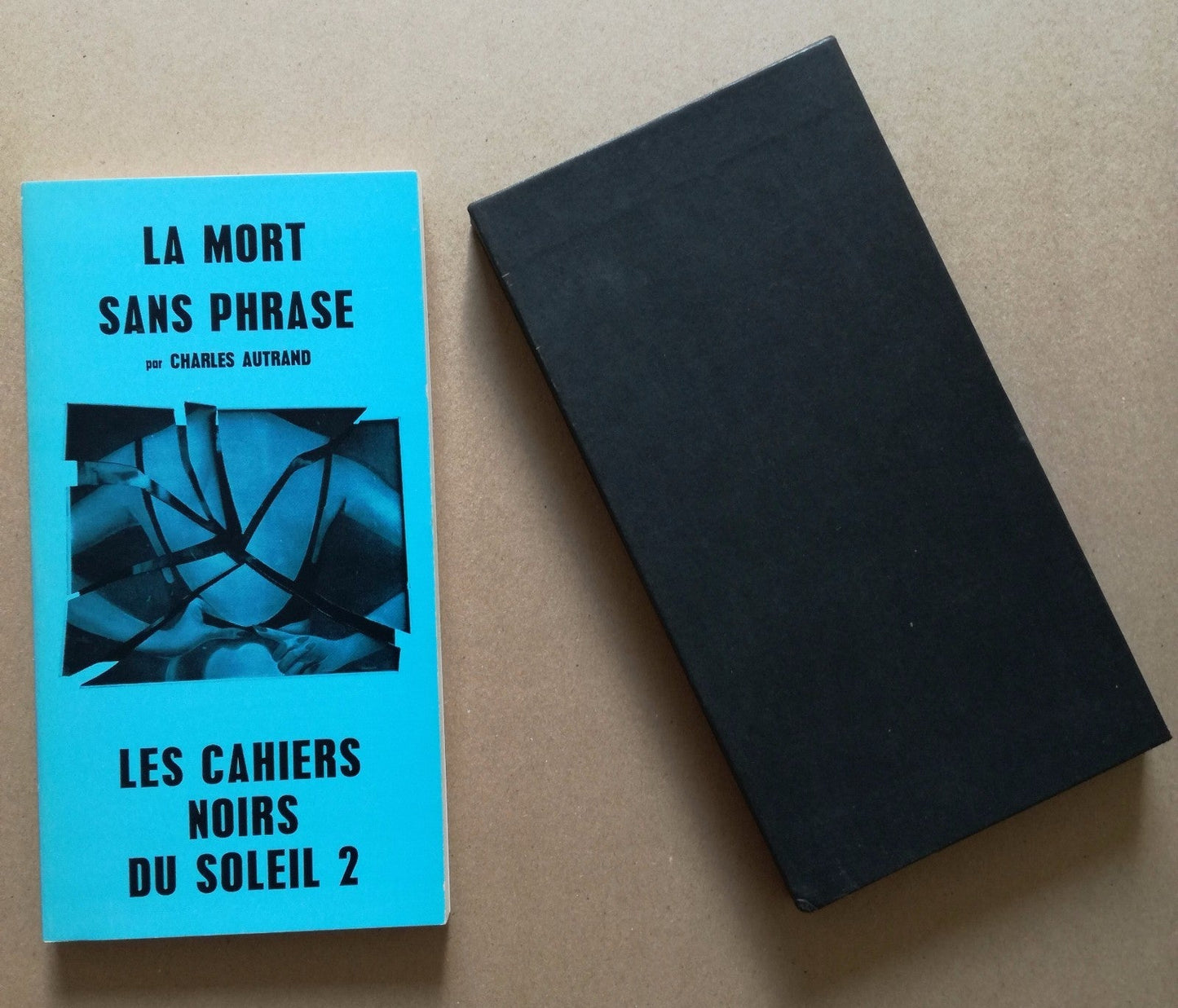 sérigraphie Jacques Monory Charles Autrand La Mort sans phrase 1968 Soleil noir