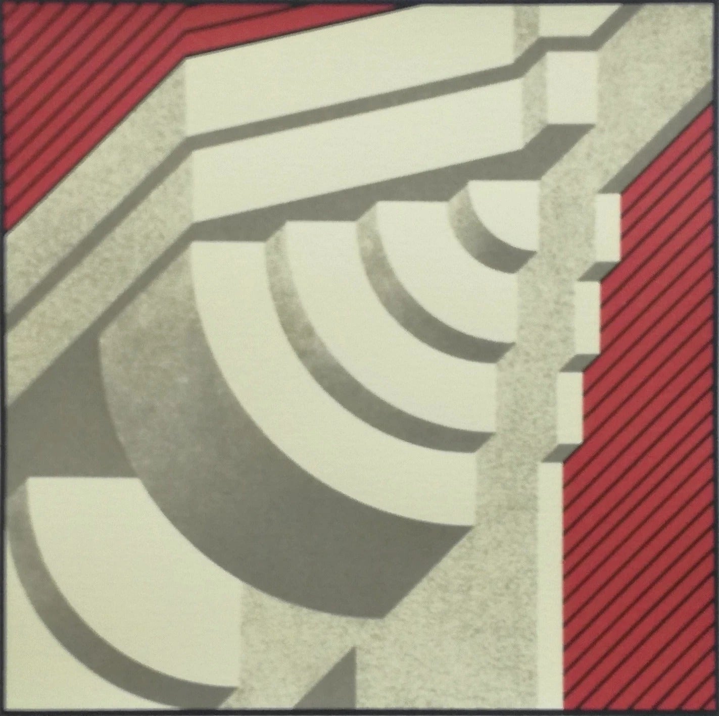 sérigraphie 1981 signée numérotée série Périphérie