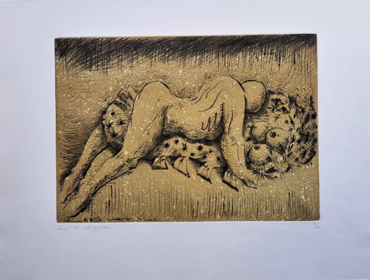  gravure aquatinte signée