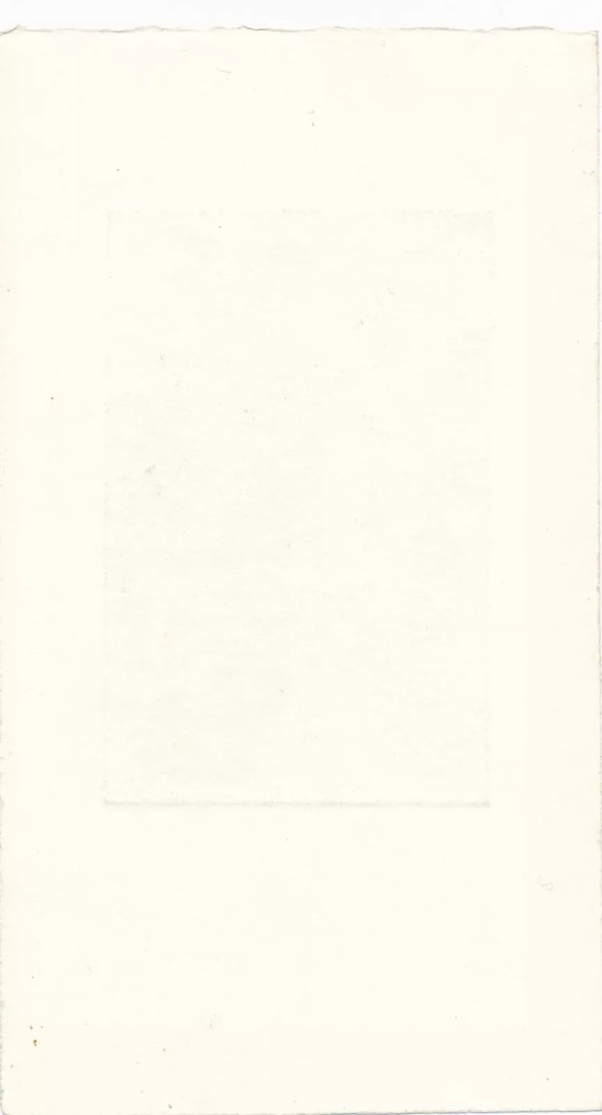 Gravure signature non déchiffrée signée eau-forte