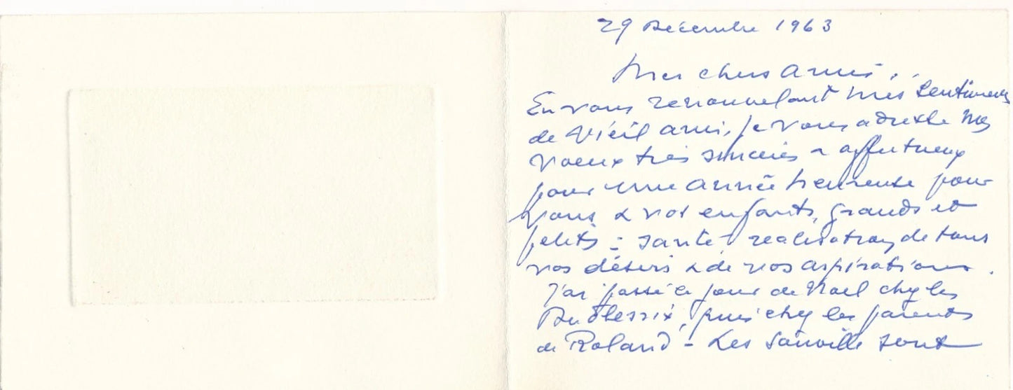 Raymond Léon Auger 10 gravures originales signées 10 envois autographes