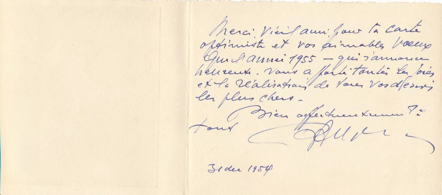 Raymond Léon Auger 10 gravures originales signées 10 envois autographes