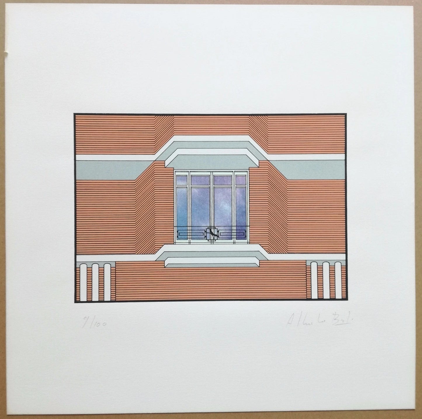 Alberto Bali Périphérie sérigraphie