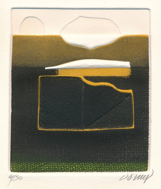 Bertrand DORNY gravure originale signée estampe