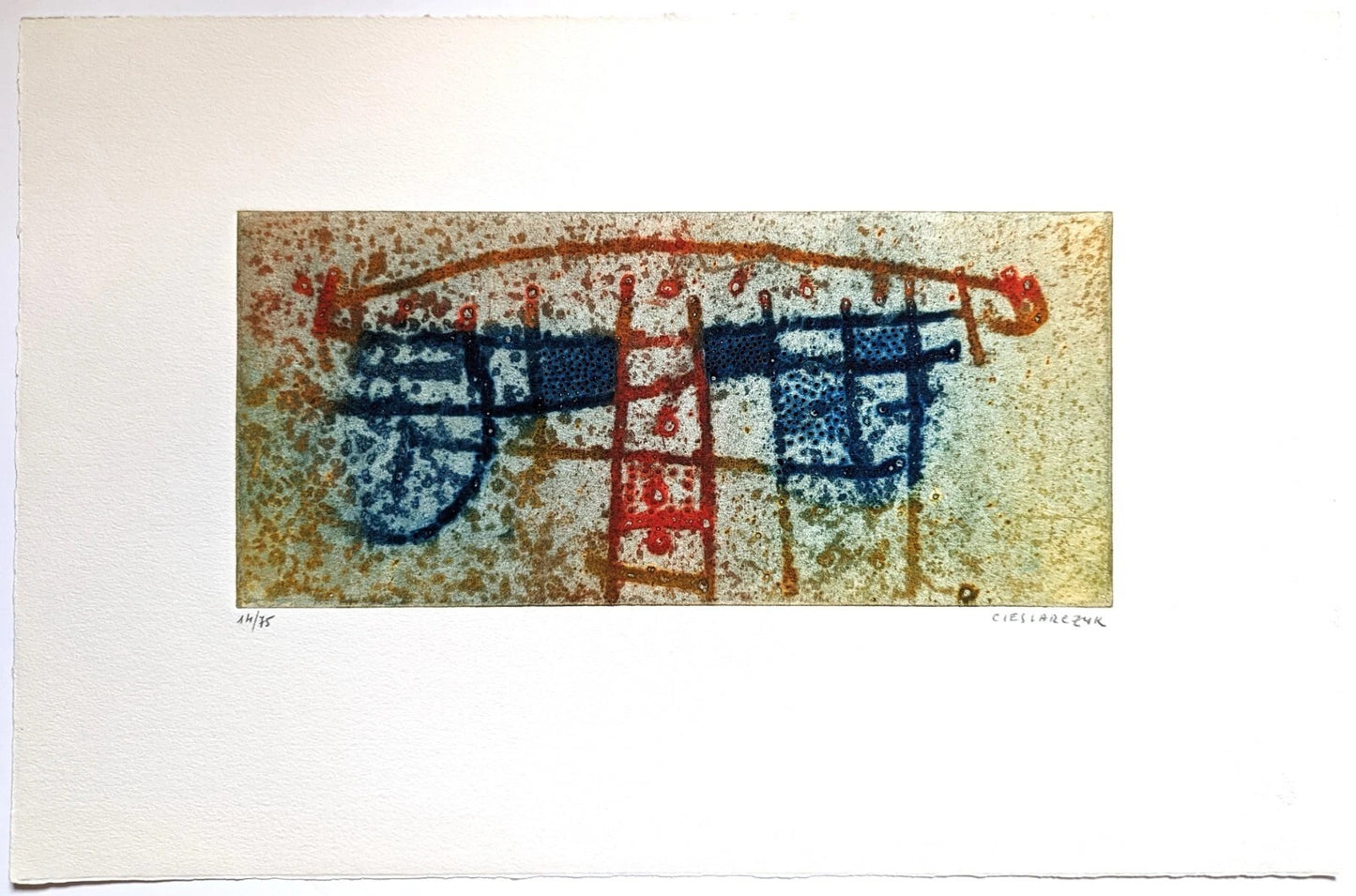 Adolphe Cieslarczyk gravure