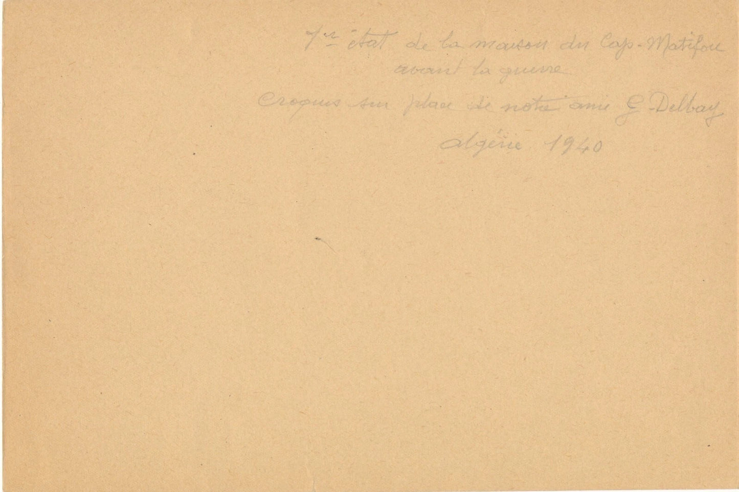 Georges Delbays lithographie