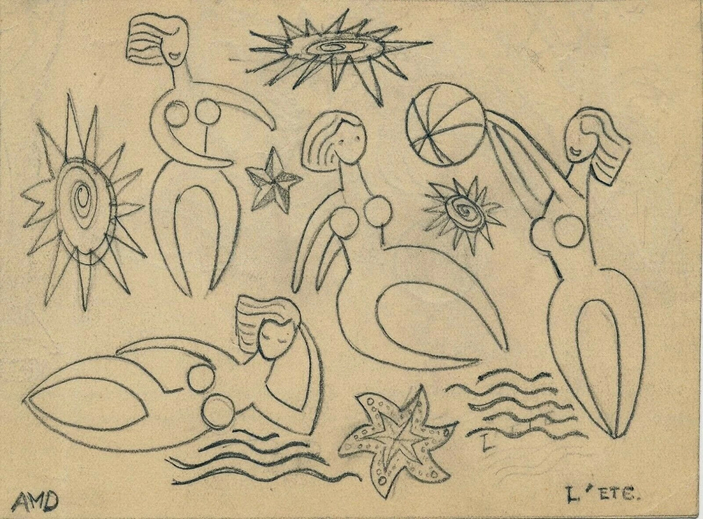 2 dessins signés AMD