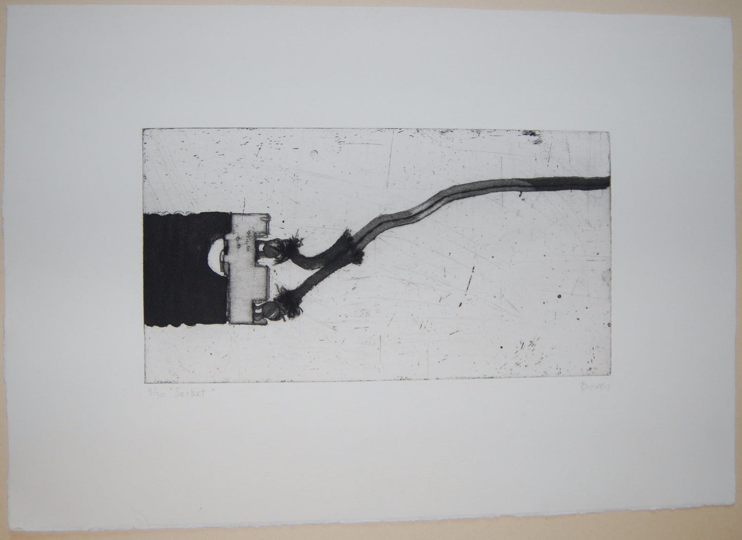 Gravure Devorah Boxer (1935-), graveur américaine