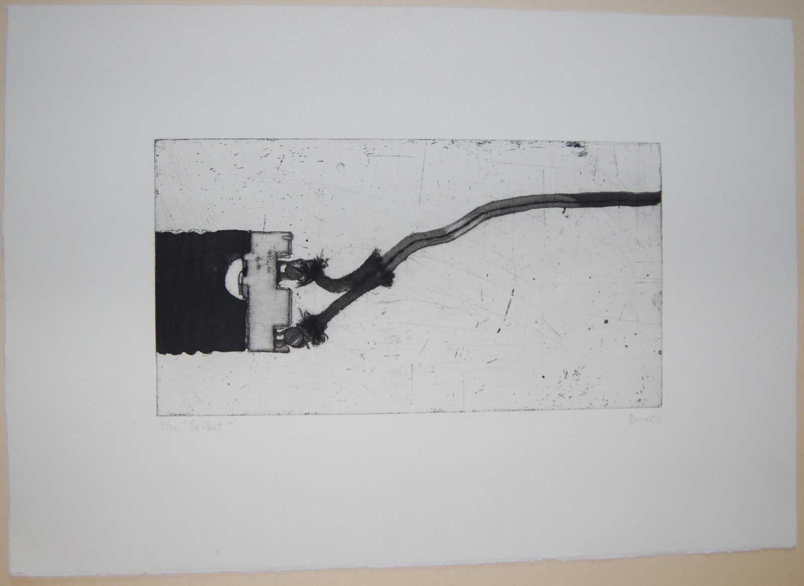 Gravure Devorah Boxer (1935-), graveur américaine