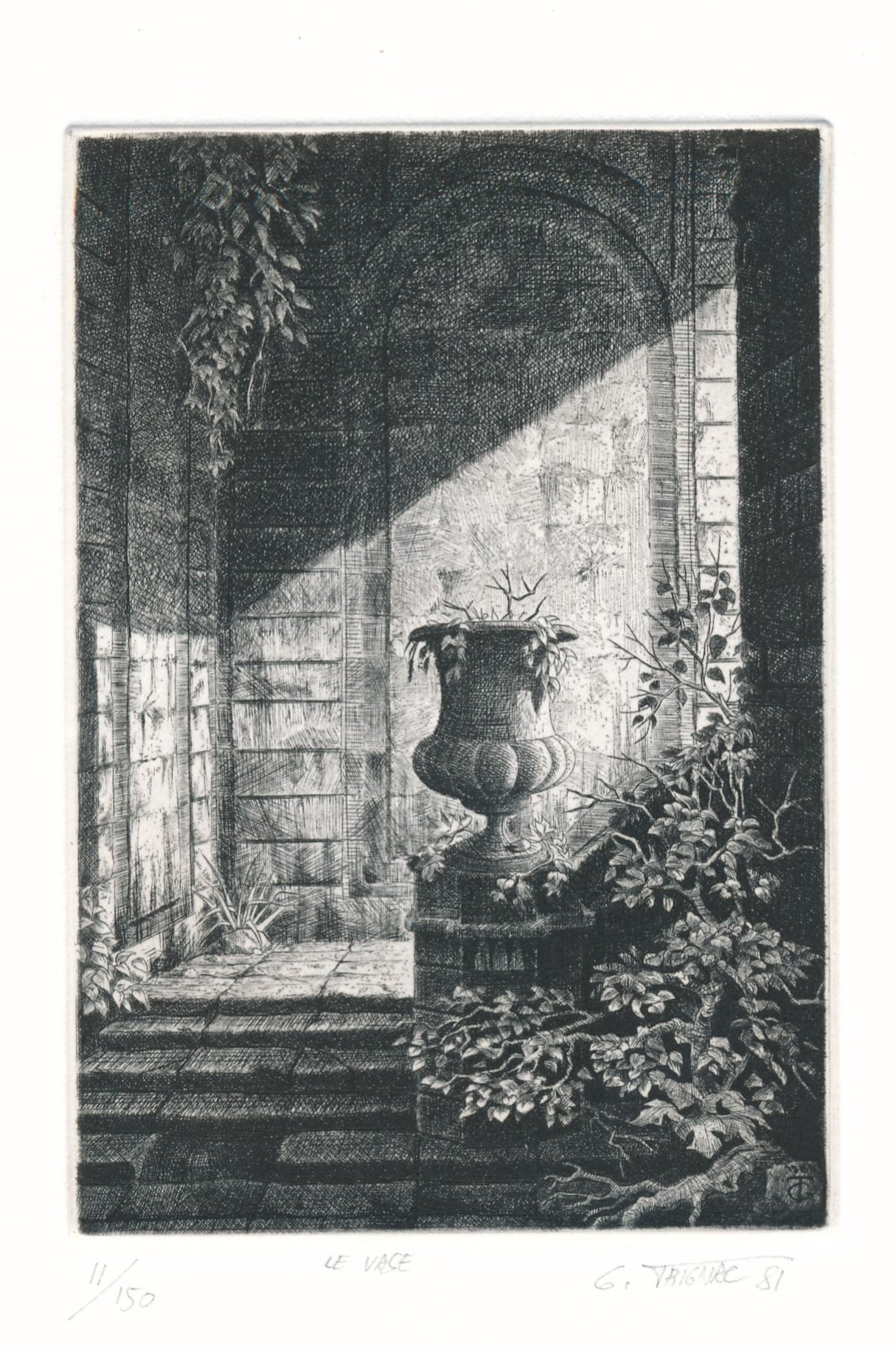 Gravure originale signée numérotée datée